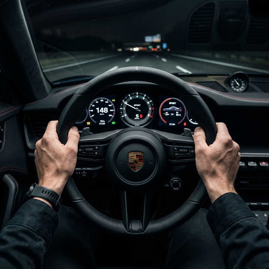 Sports Car Steering Wheel - Destination