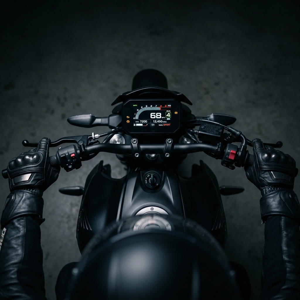 Motorcycle Handlebars - Middle